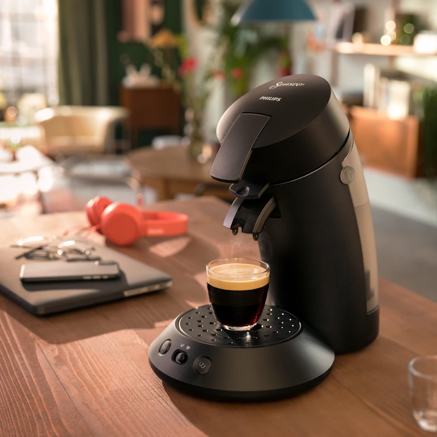 Domestic Appliances Coffee Machine pods SENSEO Noir CSA210/22