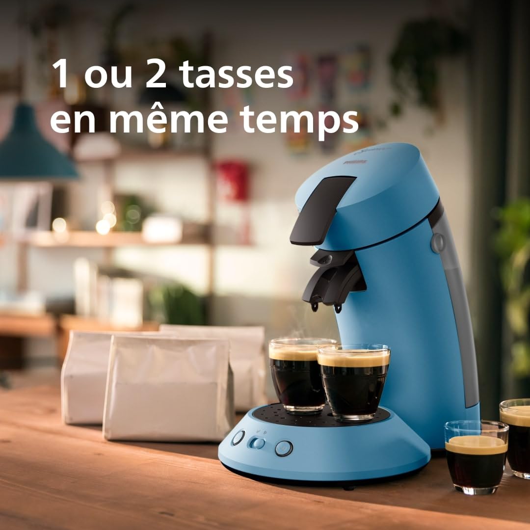 Senseo Original Plus Coffee Machine Ă pods Bleu Paon CSA210/00