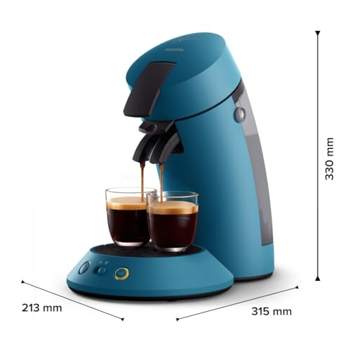 Senseo Original Plus Coffee Machine à pods Bleu Paon CSA210/00