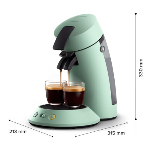 Senseo Original Plus Coffee Machine à pods Vert Désert CSA210/80