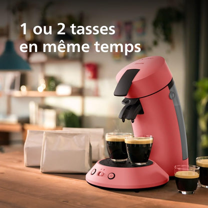 Senseo Original Plus Coffee Machine à pods Rouge tendre CSA210/35