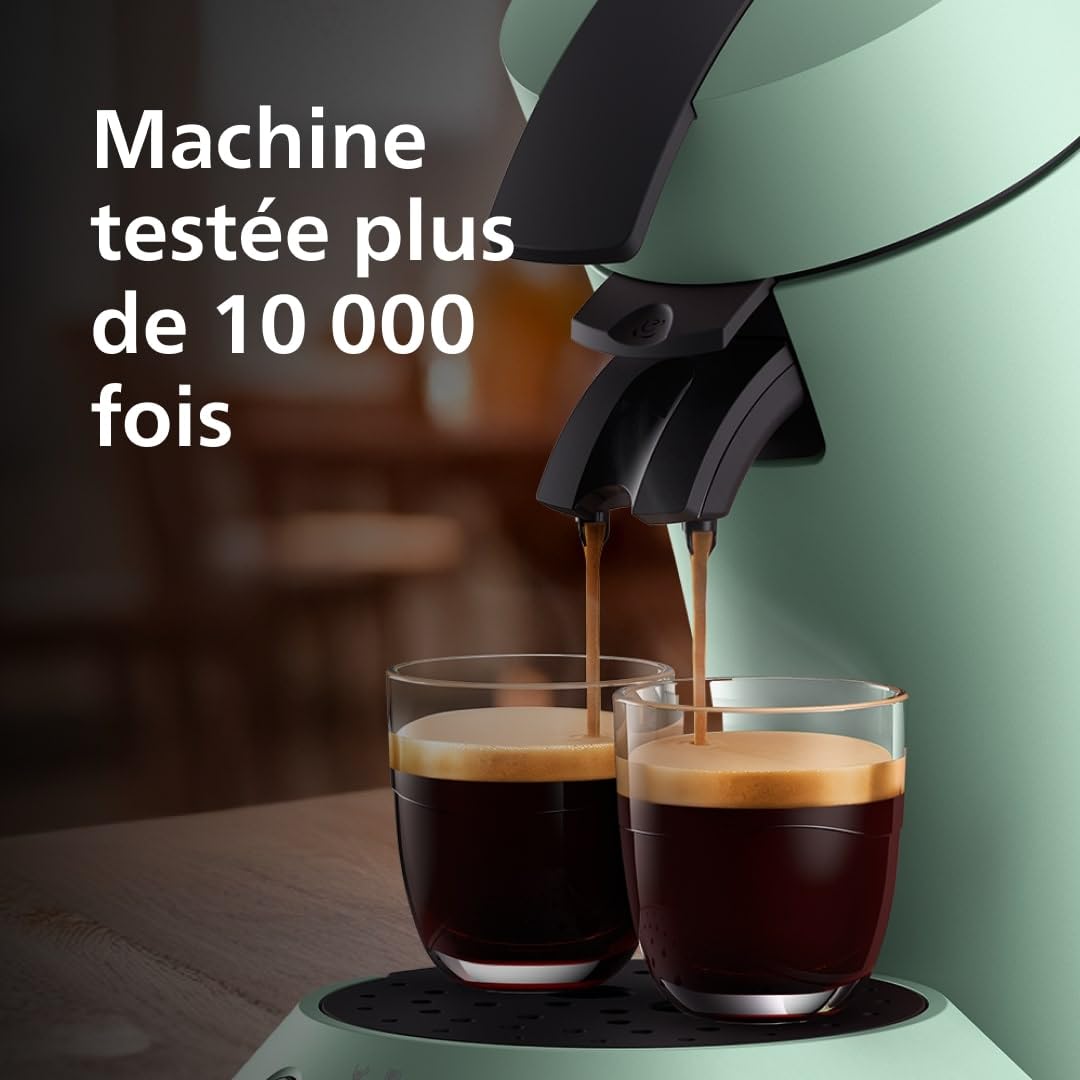 Senseo Original Plus Coffee Machine à pods Vert Désert CSA210/80